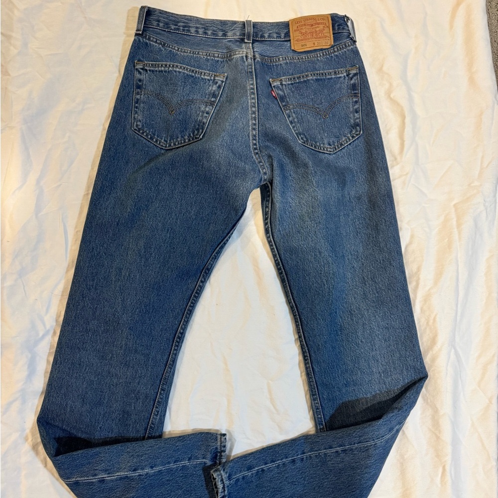 Levi's 501 Made in USA Vintage StoneWashed 501-0193  32x34
